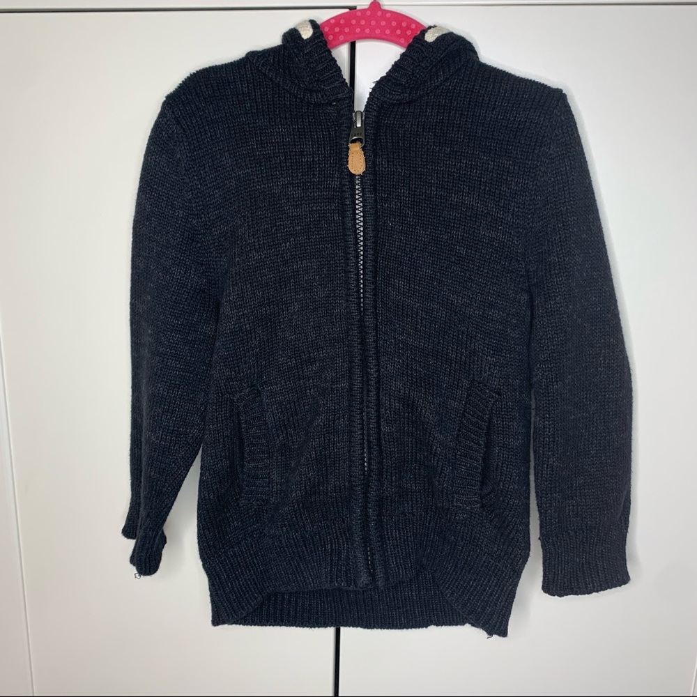 Toddler Boys’ H&M LOGG Zippered Hoodie Sweater